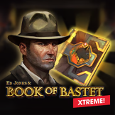 Ed Jones and Book of Bastet Xtreme logotyp