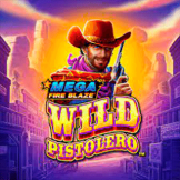 Mega Fire Blaze Wild Pistolero logotyp