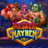 Masked Mayhem logotyp