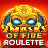9 Masks Of Fire Roulette logotyp