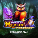 Power of Merlin Megaways logotyp