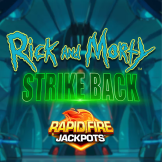 Rick and Morty Strike Back Rapid Fire Jackpots logotyp
