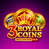 3 Royal Coins Hold and Win logotyp