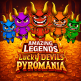 Amazing Legends Lucky Devils Pyromania logotyp