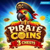 Pirate Coins: 3 Chests logotyp