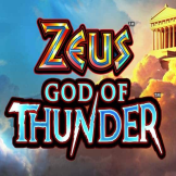 Zeus God of Thunder logotyp