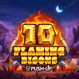 10 Flaming Bisons logotyp