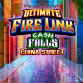 Ultimate Fire Link Cash Falls China Street logotyp