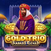 Gold Trio Sinbads Riches logotyp