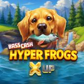 Bass Cash Hyper Frogs X UP logotyp