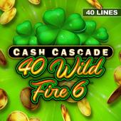 Cash Cascade - 40 Wild Fire 6 logotyp