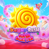 Sugar Rush Super Scatter logotyp