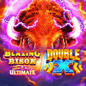 Blazing Bison Gold Blitz Ultimate DOUBLE X logotyp
