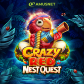 Crazy Red Nest Quest logotyp