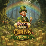 Piggy Prizes Coins O Plenty logotyp