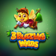 3 Buzzing Wilds logotyp