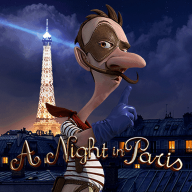 A Night in Paris logotyp