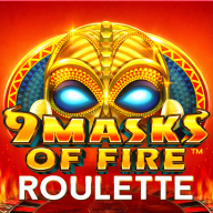 9 Masks Of Fire Roulette logotyp