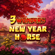 3 Wonders New Year Horse logotyp