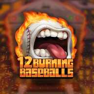 12 Burning Baseballs logotyp