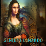 Genius of Leonardo logotyp
