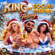 The King of Social Media Holiday logotyp