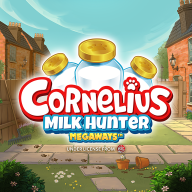 Cornelius Milk Hunter Megaways logotyp