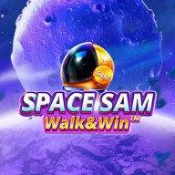 Space Sam Walk and Win logotyp