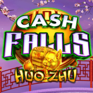 Cash Falls Huo Zhu logotyp