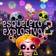 Esqueleto Explosivo 2 logotyp