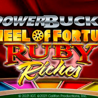 PowerBucks Wheel of Fortune Ruby Riches logotyp