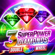 3 Superpower Diamonds logotyp