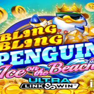 Bling Bling Penguin: Ice On The Beach logotyp