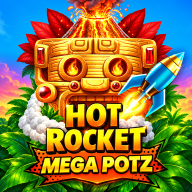 Hot Rocket Mega Potz logotyp