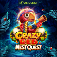 Crazy Red Nest Quest logotyp