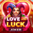 Love and Luck Joker logotyp