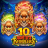 10 Santas Reindeers logotyp