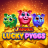 J Mania Lucky Pigs logotyp