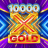 10000x Gold logotyp
