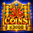 36 Coins x3000 logotyp