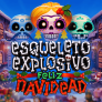 Esqueleto Explosivo Feliz Navidead logotyp