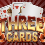 Three Cards logotyp