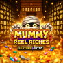 Mummy Reel Riches logotyp