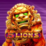 5 Lions logotyp
