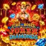 Fire and Roses Joker Diamonds logotyp
