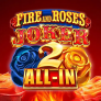 Fire and Roses Joker 2 All-In logotyp