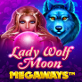 Lady Wolf Moon Megaways logotyp