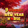 3 Wonders New Year Horse logotyp