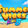 Summer Vibes Accumul8 logotyp
