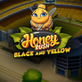 Honey Rush Black and Yellow logotyp